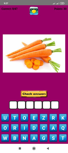 Guess The Vegetable Name