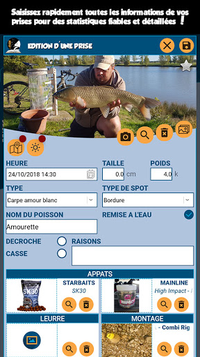 iFISH - Your fishing logbook Screen 3