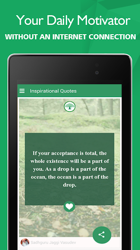 Android application Best Inspirational Quotes screenshort