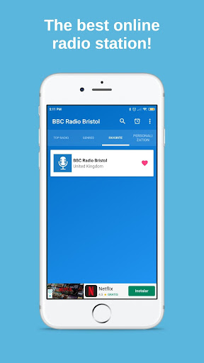 Android application UK Radio Bristol App screenshort