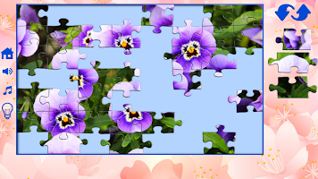 Big puzzles flowers