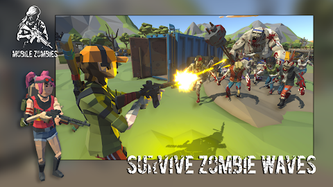 Mobile Zombies: Horde Survivalのおすすめ画像1