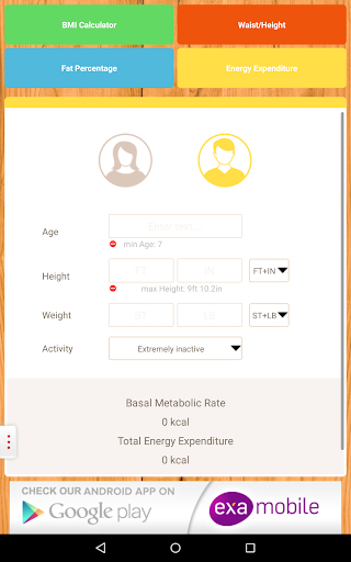 BMI Calculator weight loss