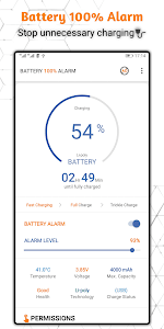 Battery 100% Alarm 3.1.17 (Pro)