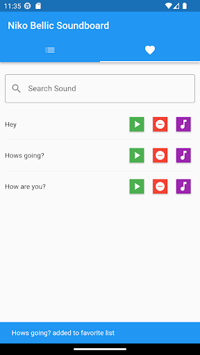 Niko Bellic Soundboard Screen 2