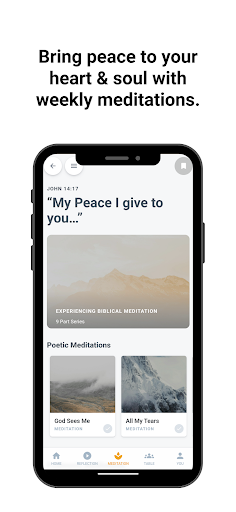 Hunger Bible + Devotional App Screen 2