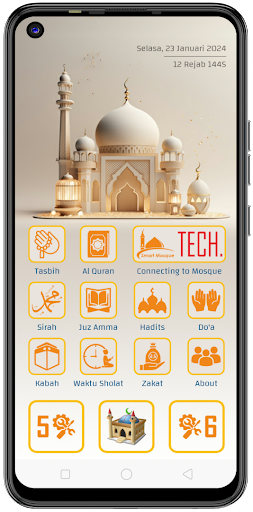 Android application TAQWA - Smart Mosque screenshort