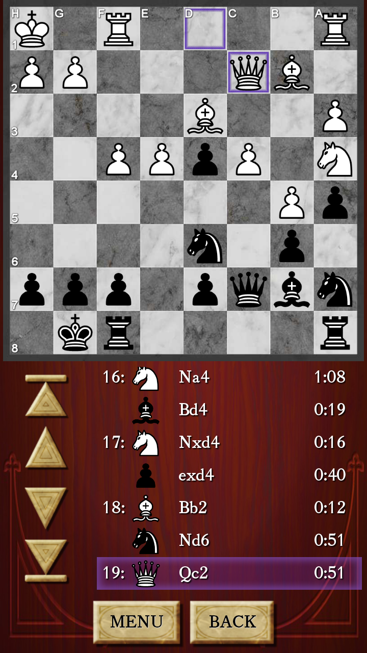 Android application Chess Pro screenshort