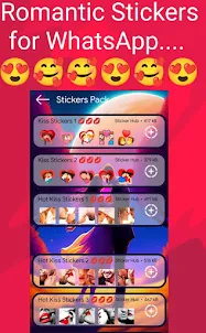 Romantic Stickers For WhatsApp