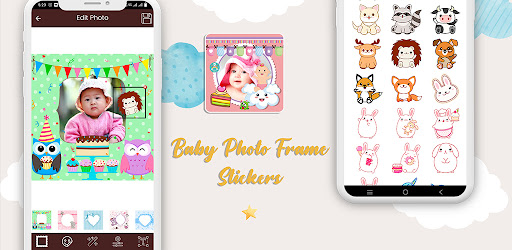 Android application Baby Photo Editor screenshort