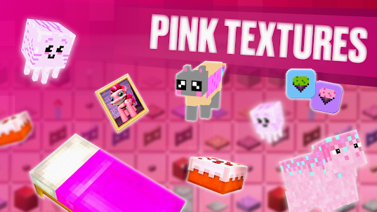 Pink Minecraft: Kawaii Mod