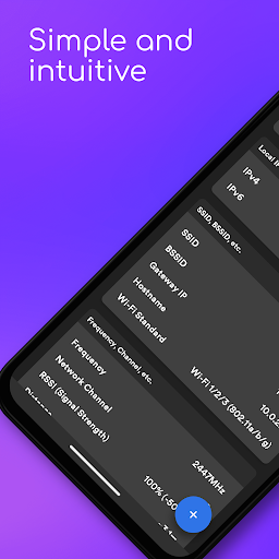 Android application Wi-Fi Info screenshort