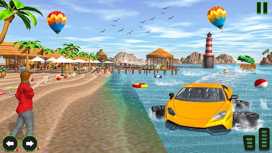 water car surfer racing stunts MOD APK (UNLIMITED GOLD) 5