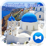 Santorini, Greece +HOME Theme icon