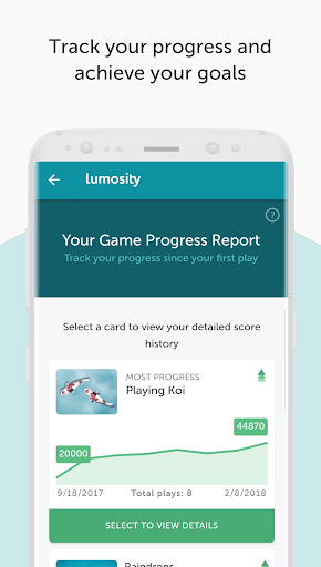 Lumosity: тренировка мозга