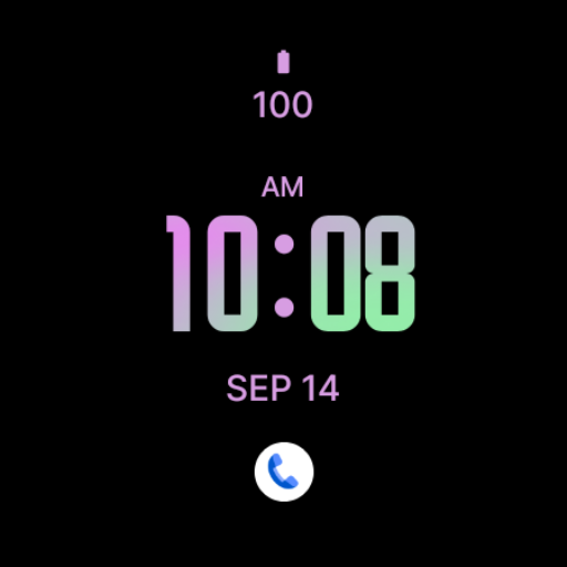 Get Pink Orchid Modern Watch Face for Android Aso Report