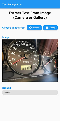 Text Recognition Screen 2