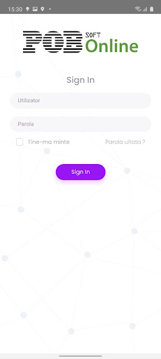 Android application POB Online screenshort