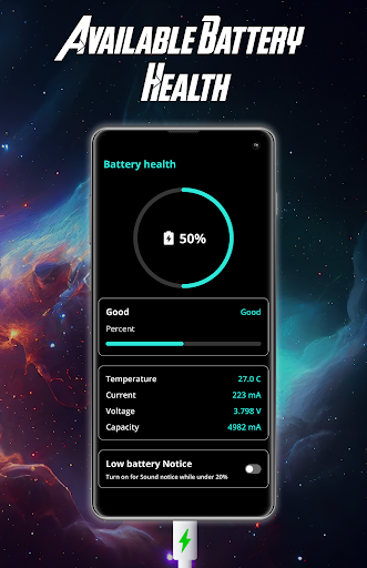 LED Battery Charging Animation 6