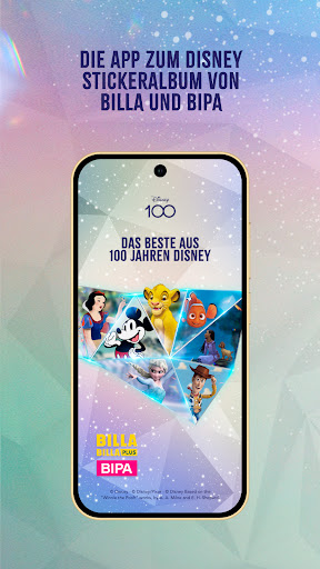 Android application BILLA BIPA Stickeralbum screenshort