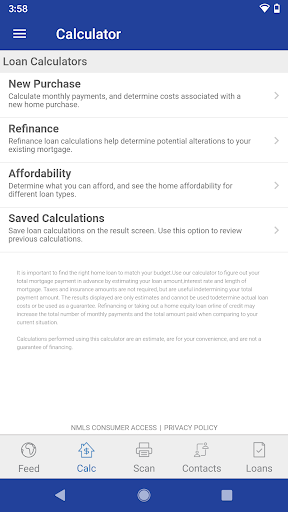 Integrity Mortgage TX Screen 2