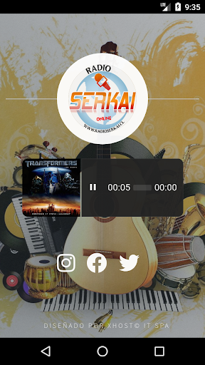 Android application Radio Serkai screenshort
