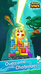 Puzzle Stack: Fruit Tower