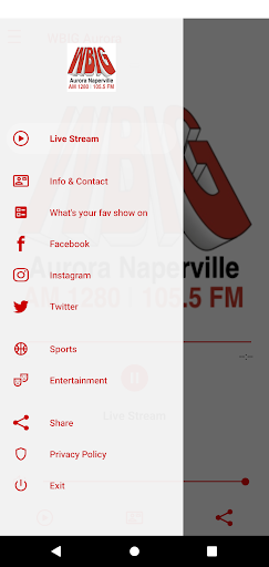WBIG RADIO Screen 2