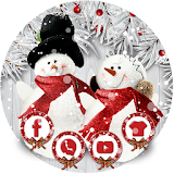 Cute Snowman Snow Winter Theme icon