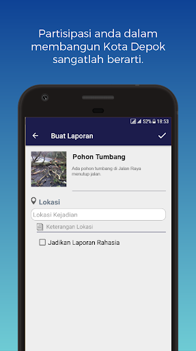 SIGAP! Depok Screen 2