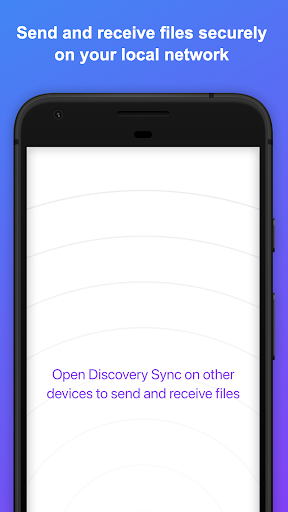 Android application Discovery Sync screenshort