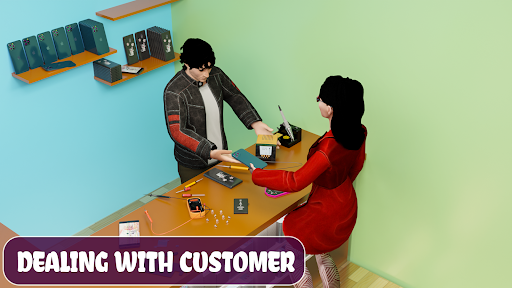 Android application Mobile Repair Store Simulation screenshort