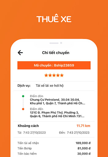 Bship - Tài Xế screenshot 4