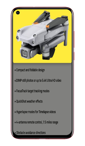 Android application DJl Air 2S Drone app Guide screenshort