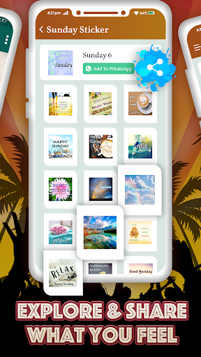 Sunday Animated Stickers