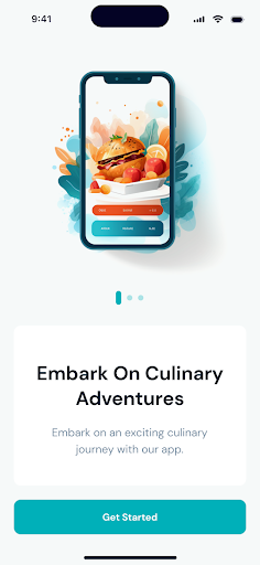 Android application DineHub - Food Delivery screenshort