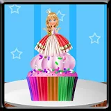 Rainbow Doll Cupcake Maker  -  Cooking Chef Salon icon