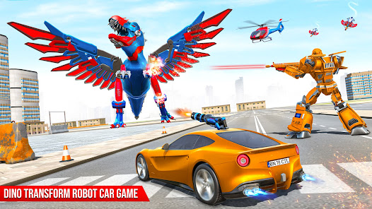 Dino Transform Robot Car Game  screenshots 15