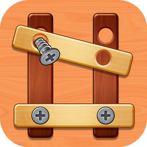 Nuts & Bolts: Wood Pin Screw Logo