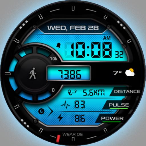 VVA72 Sports style Watch face Download on Windows