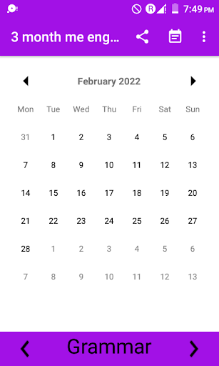 English Tamil 3 month course Screen 2