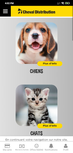 Cheval Distribution Screen 3