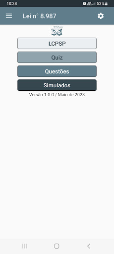 Android application Concessões 2024 - Lei nº 8.987 screenshort