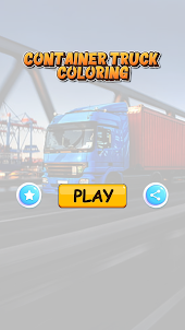 Container Trucks : Coloring