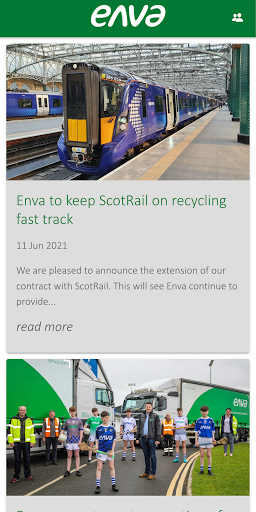 Android application Enva News screenshort