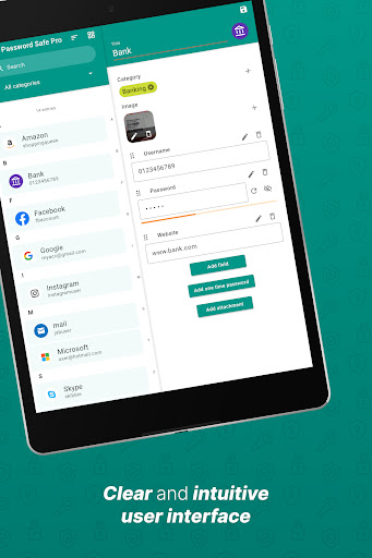Password Safe and Manager - Productivity - apps