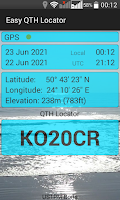 screenshot of Easy QTH Locator