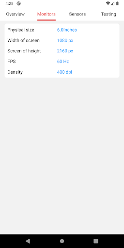 Device Info Screen 2