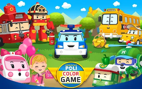 Robocar Poli Color - Kids Game