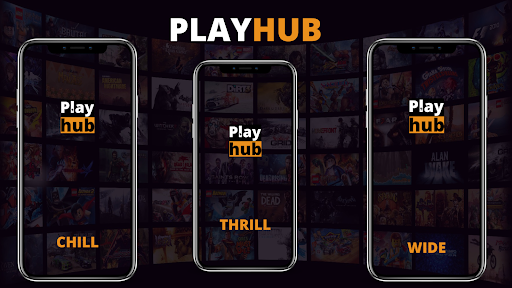 Android application Playhub pro screenshort